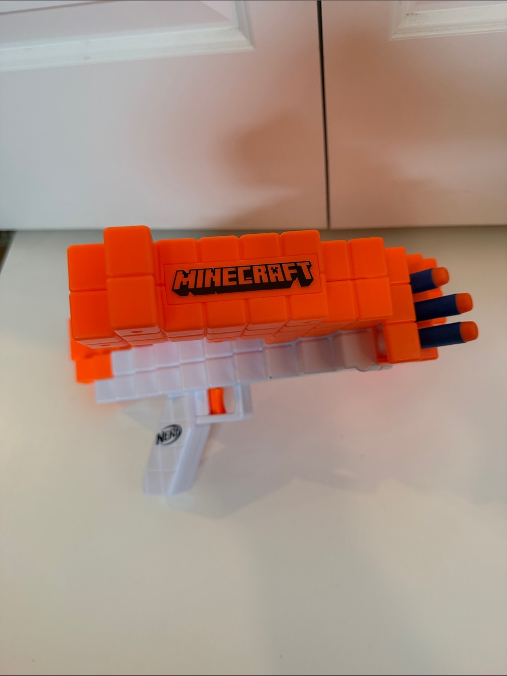 Minecraft Orange Foam Dart Blaster